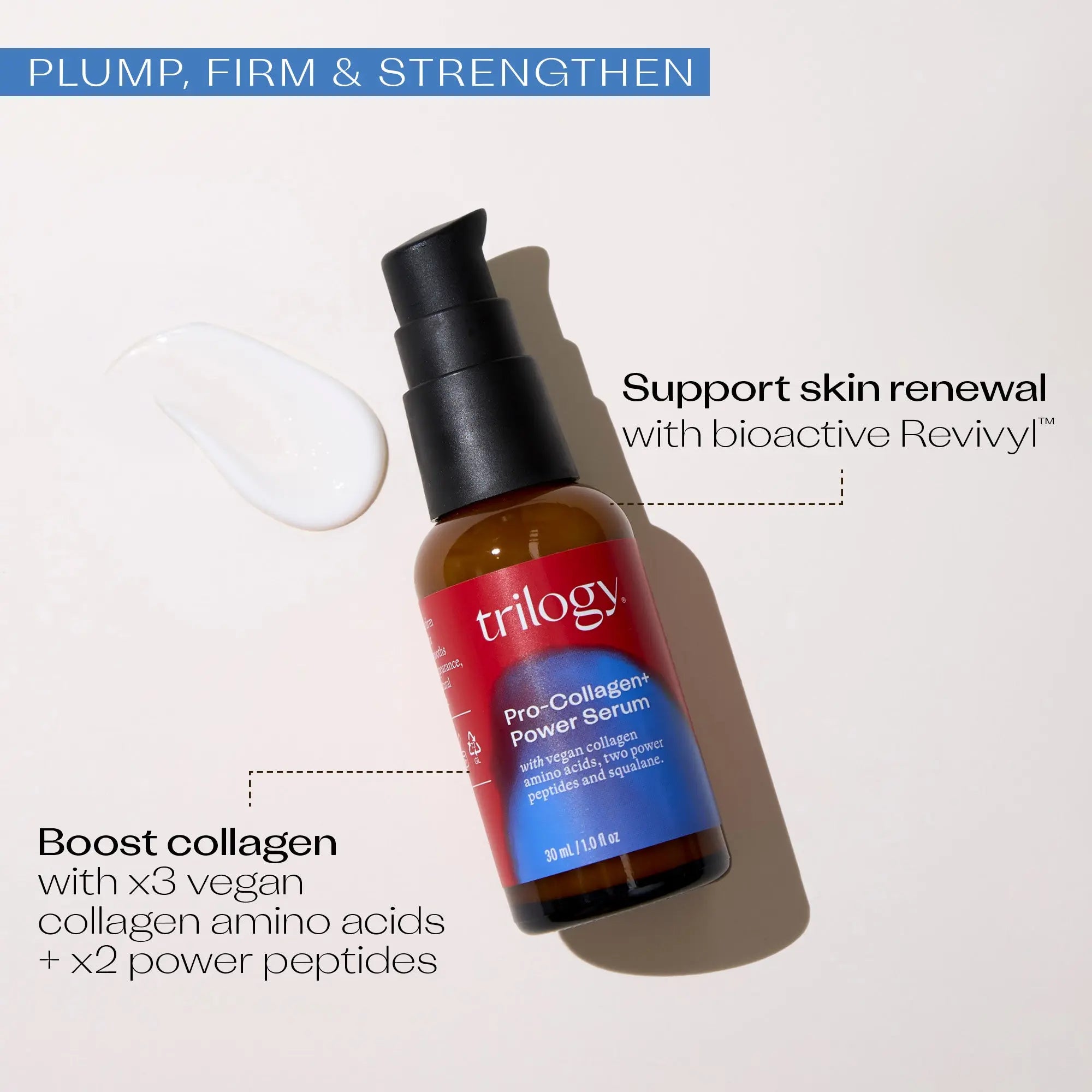 Pro-Collagen+ Power Serum, 30ml Trilogy Natural Products