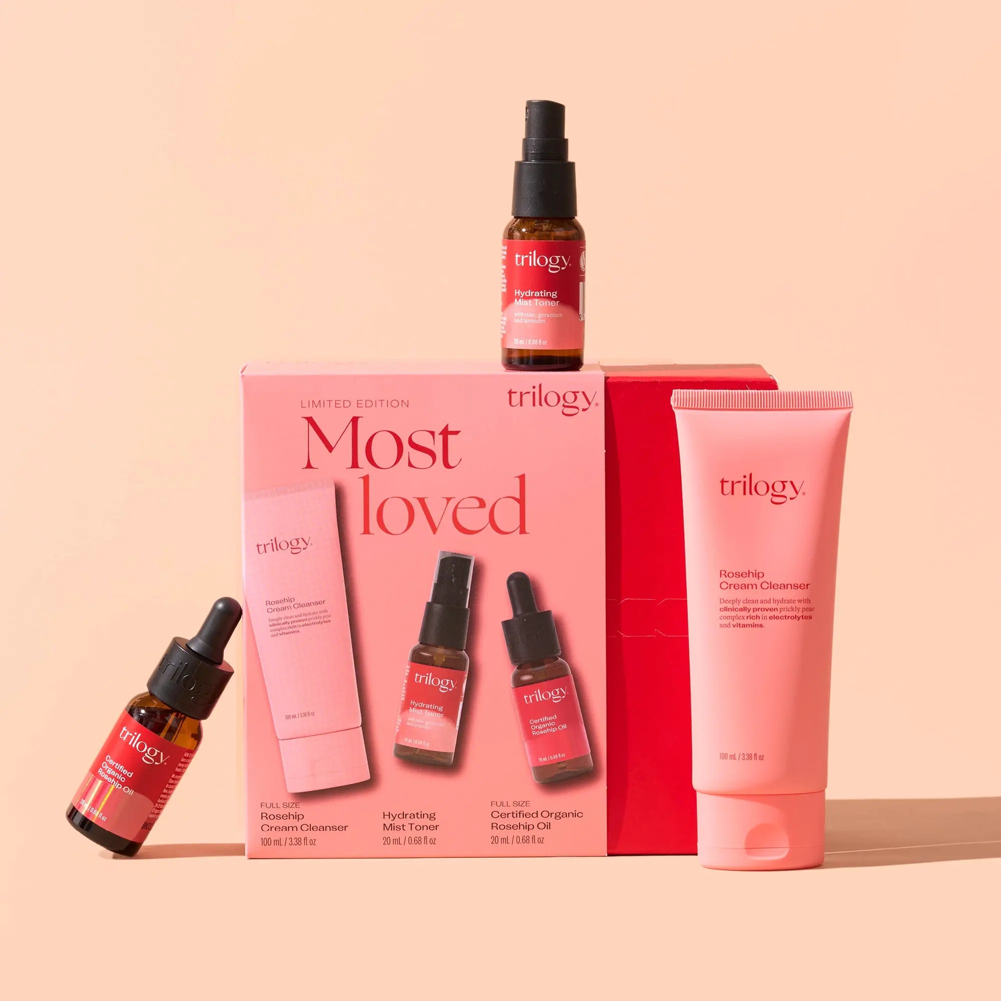 Limited Edition Most Loved Gift Set Trilogy Natural Products