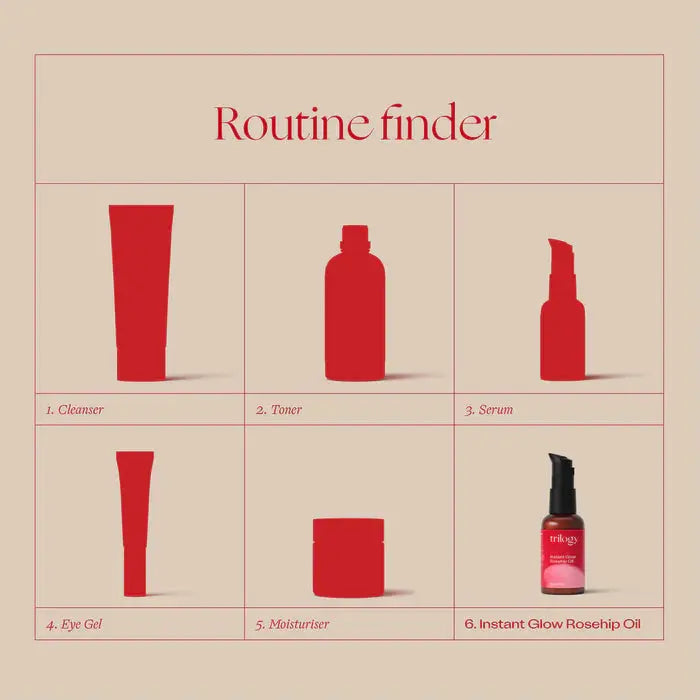 Instant Glow Rosehip Oil, 30mL Trilogy