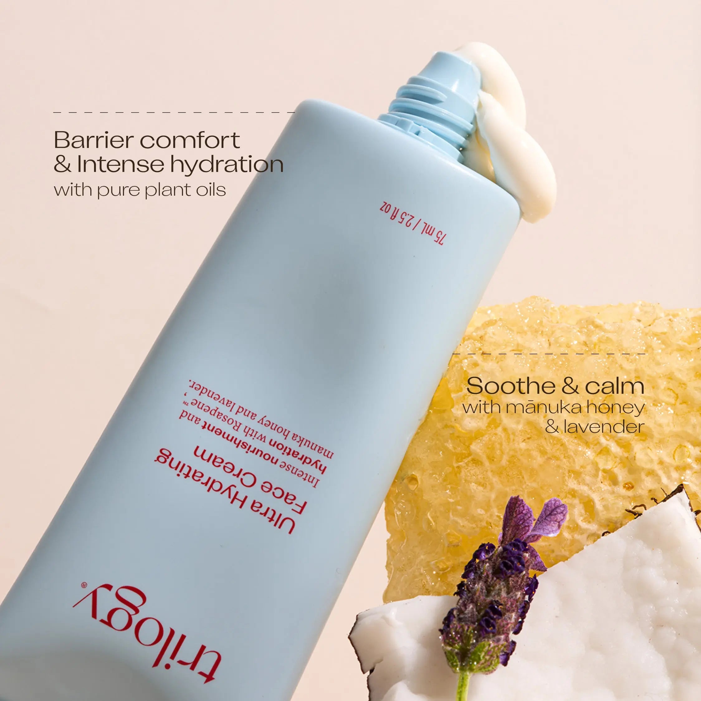 Ultra Hydrating Face Cream, 75mL Trilogy