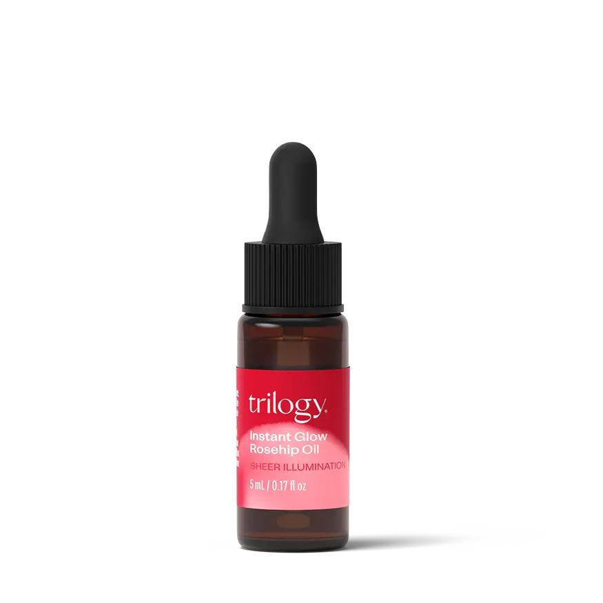 Instant Glow Rosehip Oil, 5mL Trilogy Sample