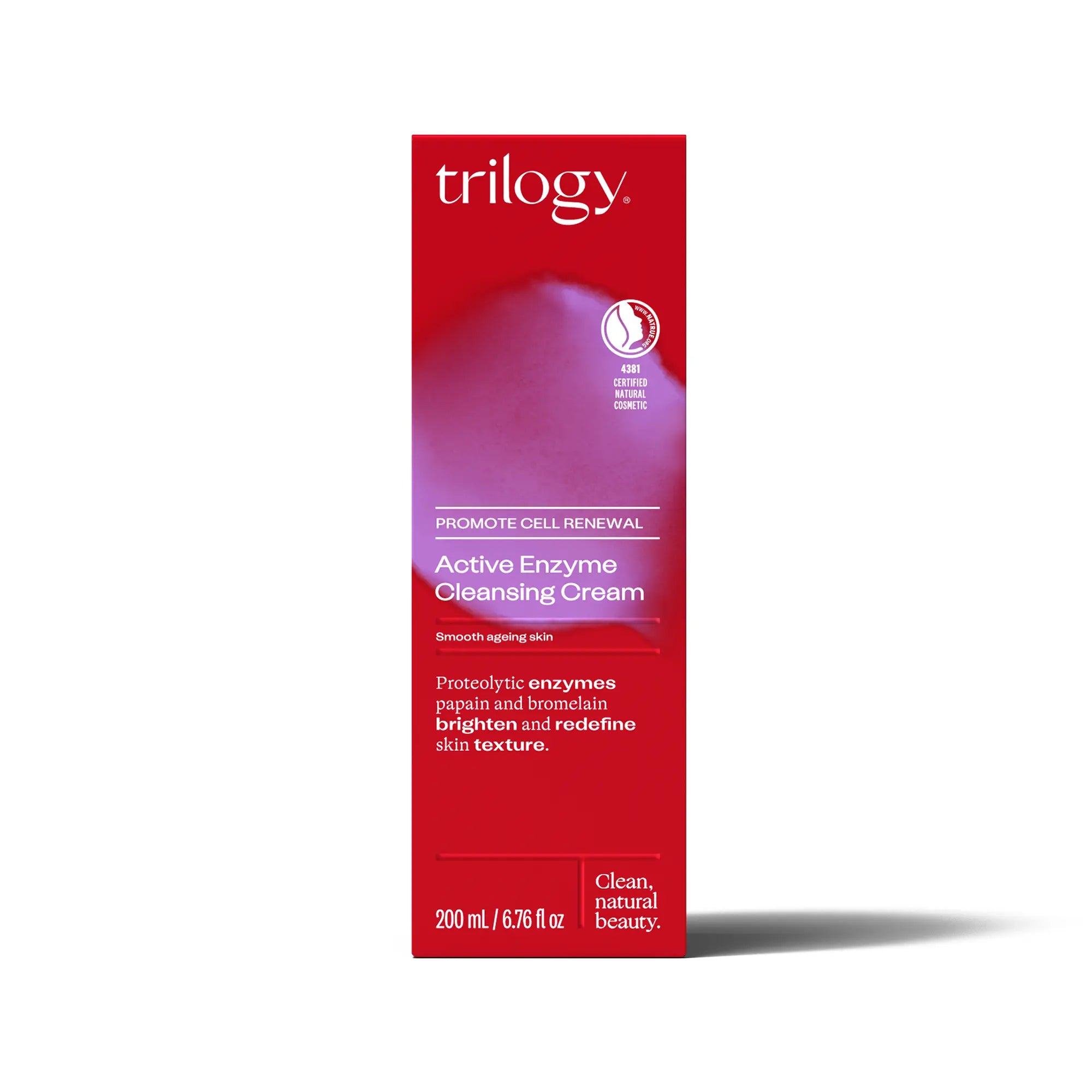 Active Enzyme Cleansing Cream, 200mL Trilogy