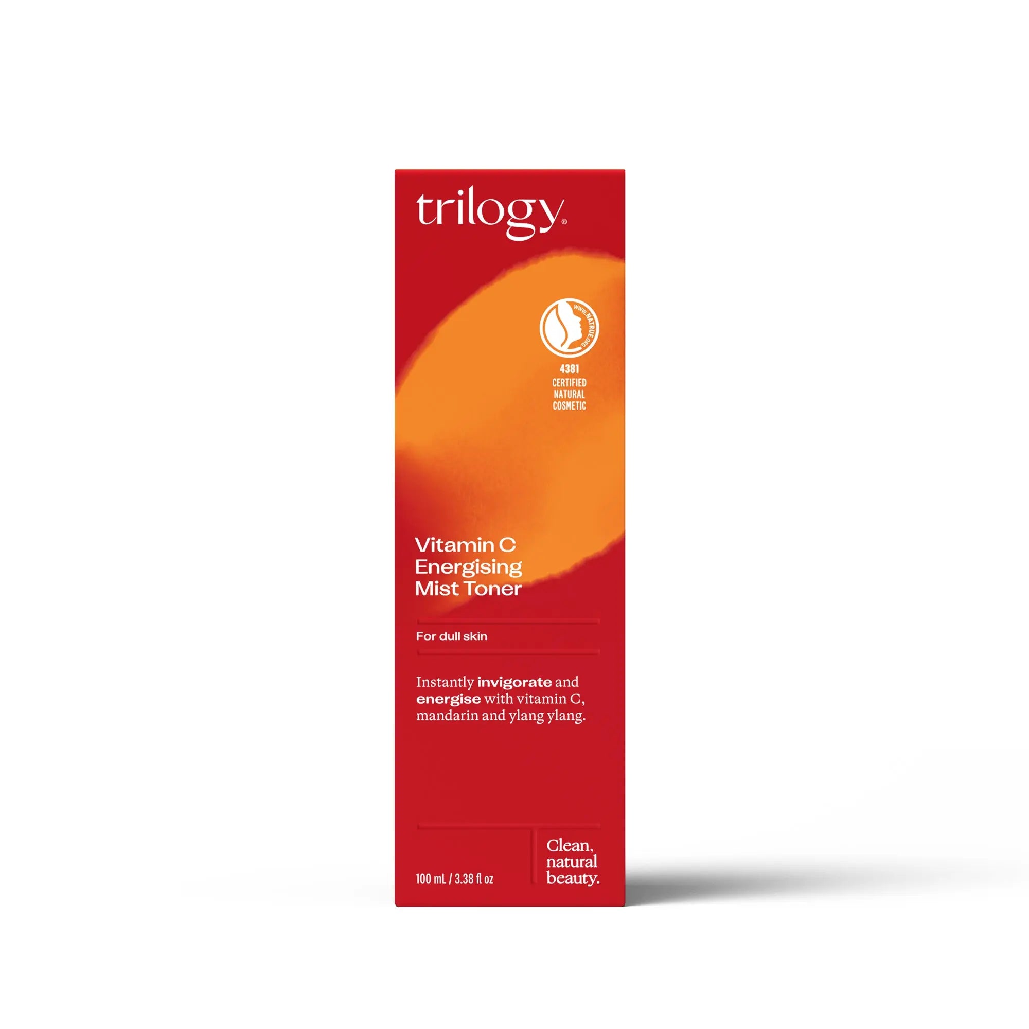 Vitamin C Energising Mist Toner, 100mL Trilogy