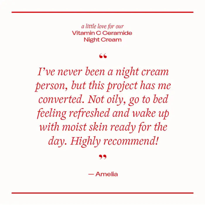 Vitamin C Ceramide Night Cream, 60mL Trilogy