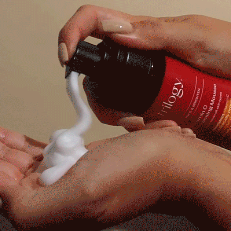 Vitamin C Cleansing Mousse Trilogy Natural Products