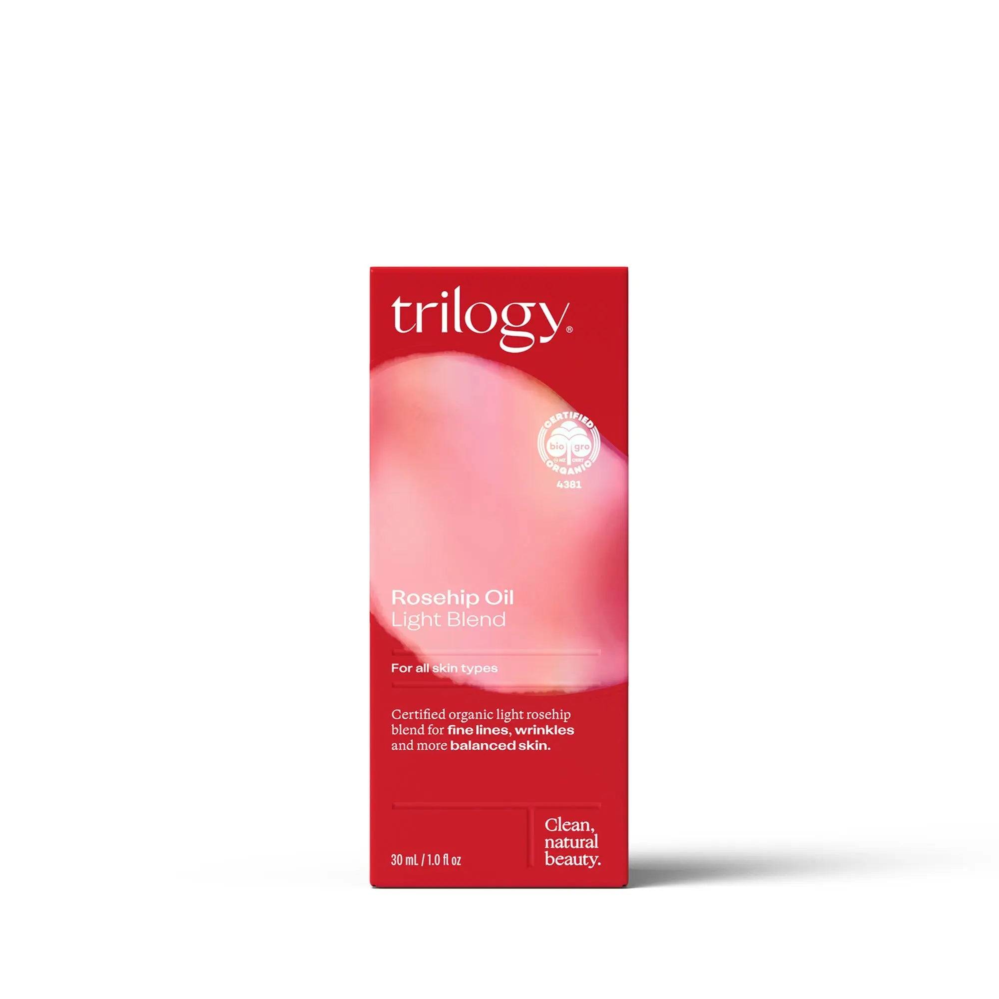 Rosehip Oil Light Blend, 30mL Trilogy