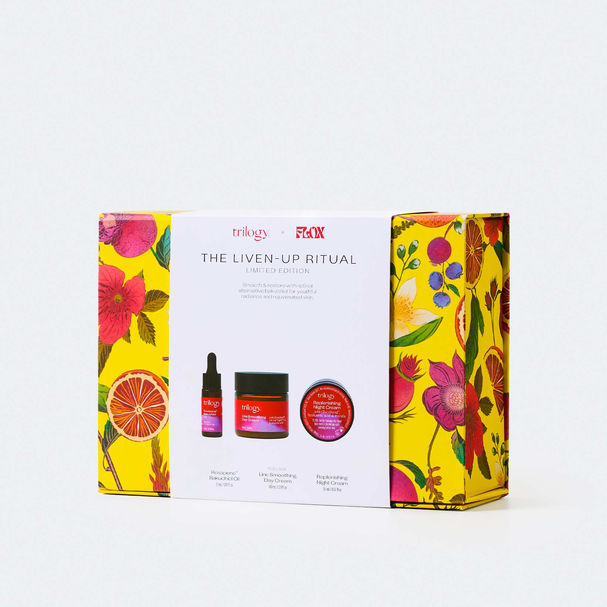 Limited Edition Liven-Up Ritual Gift Set Trilogy Natural Products