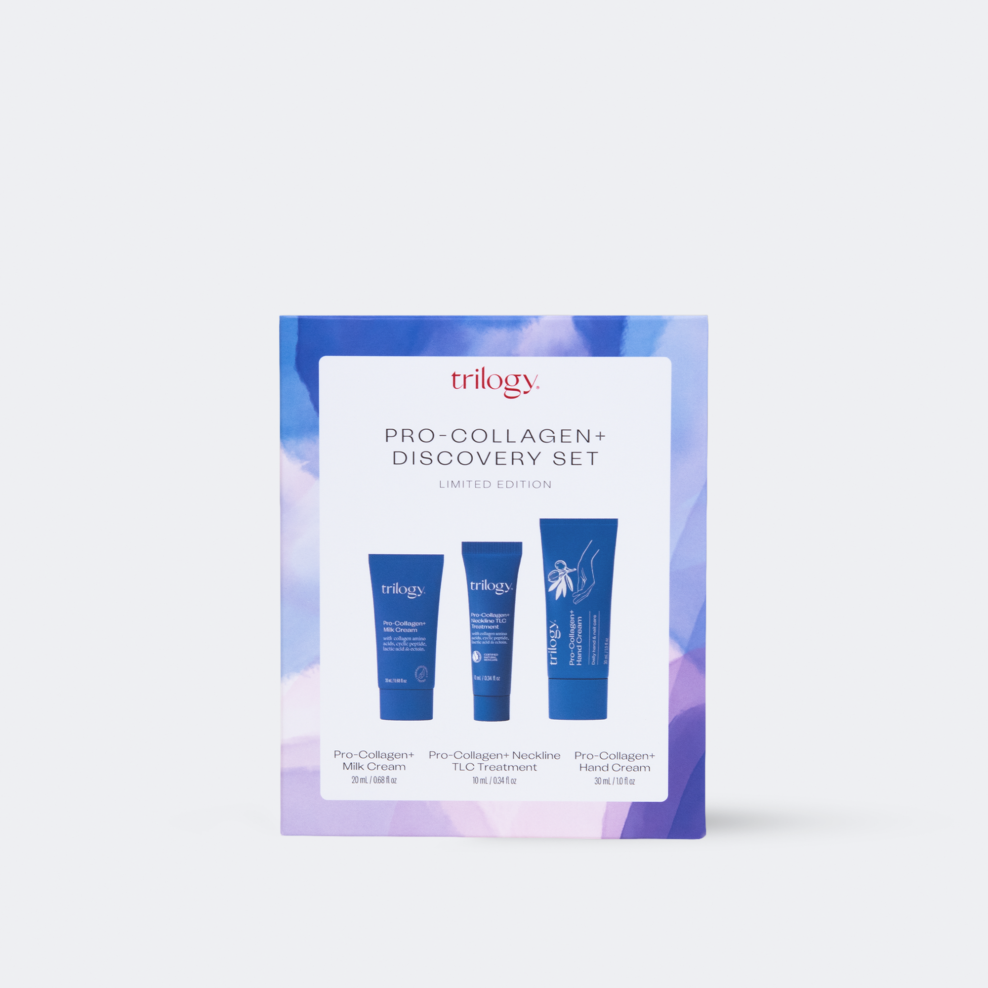 Limited Edition Pro-Collagen+ Discovery Set Trilogy Natural Products