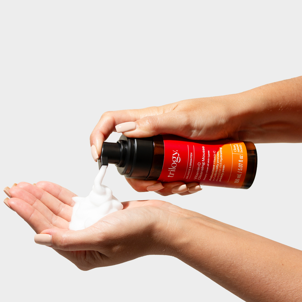 Vitamin C Cleansing Mousse Trilogy Natural Products