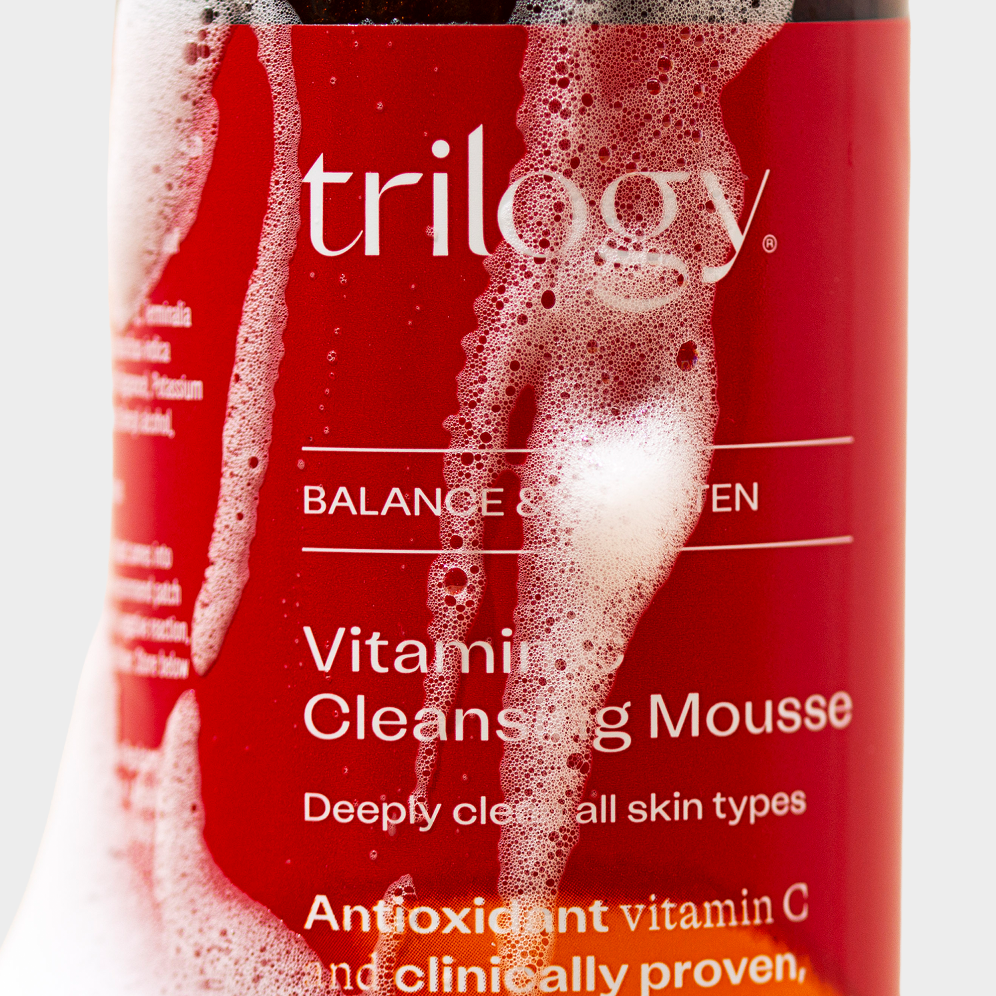 Vitamin C Cleansing Mousse Trilogy Natural Products