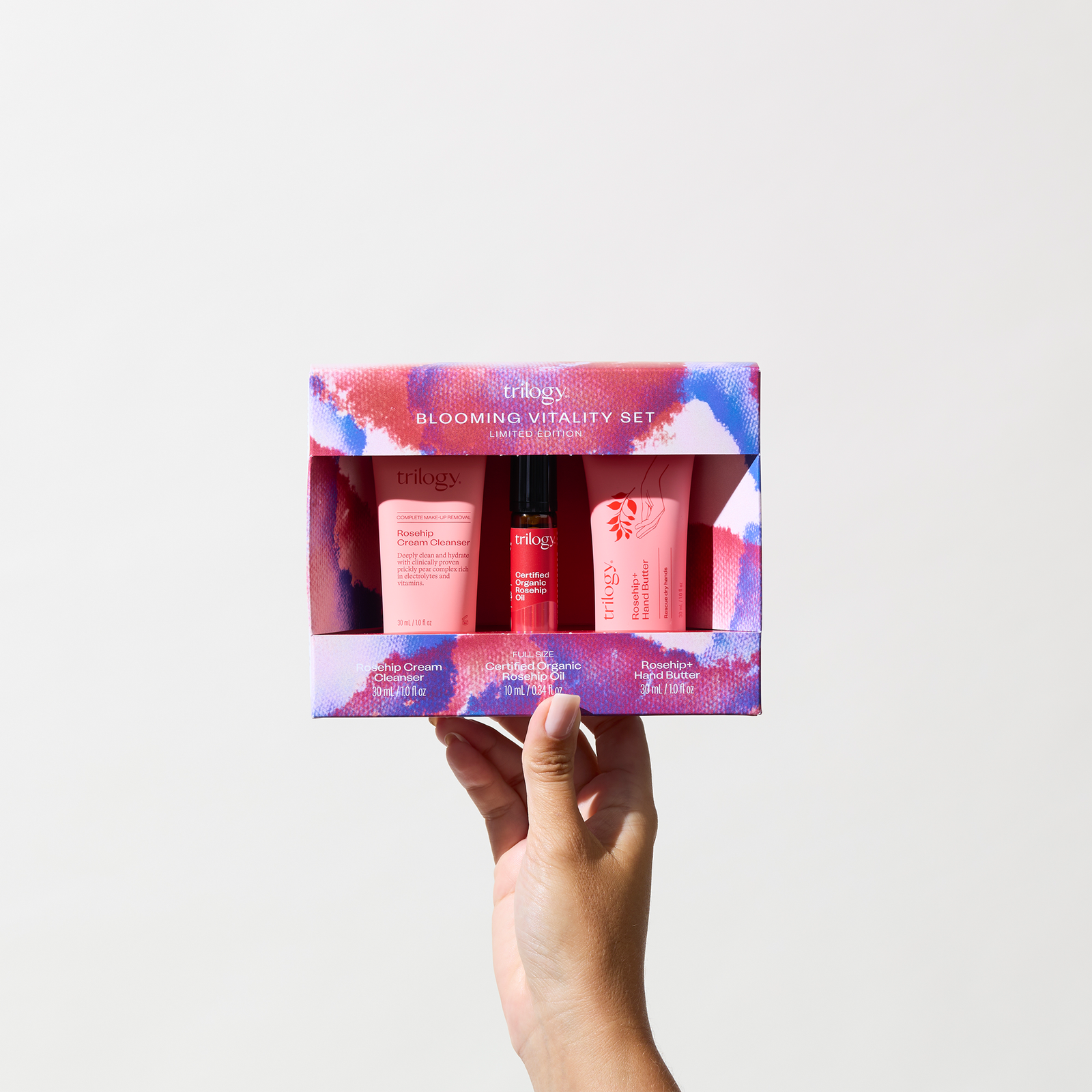 Limited Edition Blooming Vitality Gift Set Trilogy Natural Products