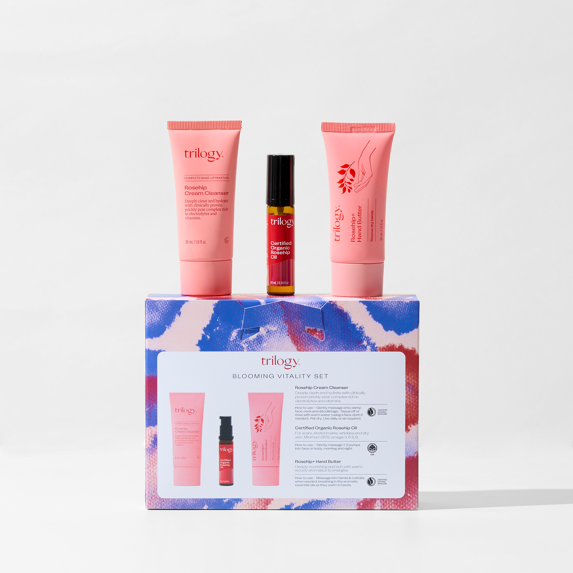 Limited Edition Blooming Vitality Gift Set Trilogy Natural Products