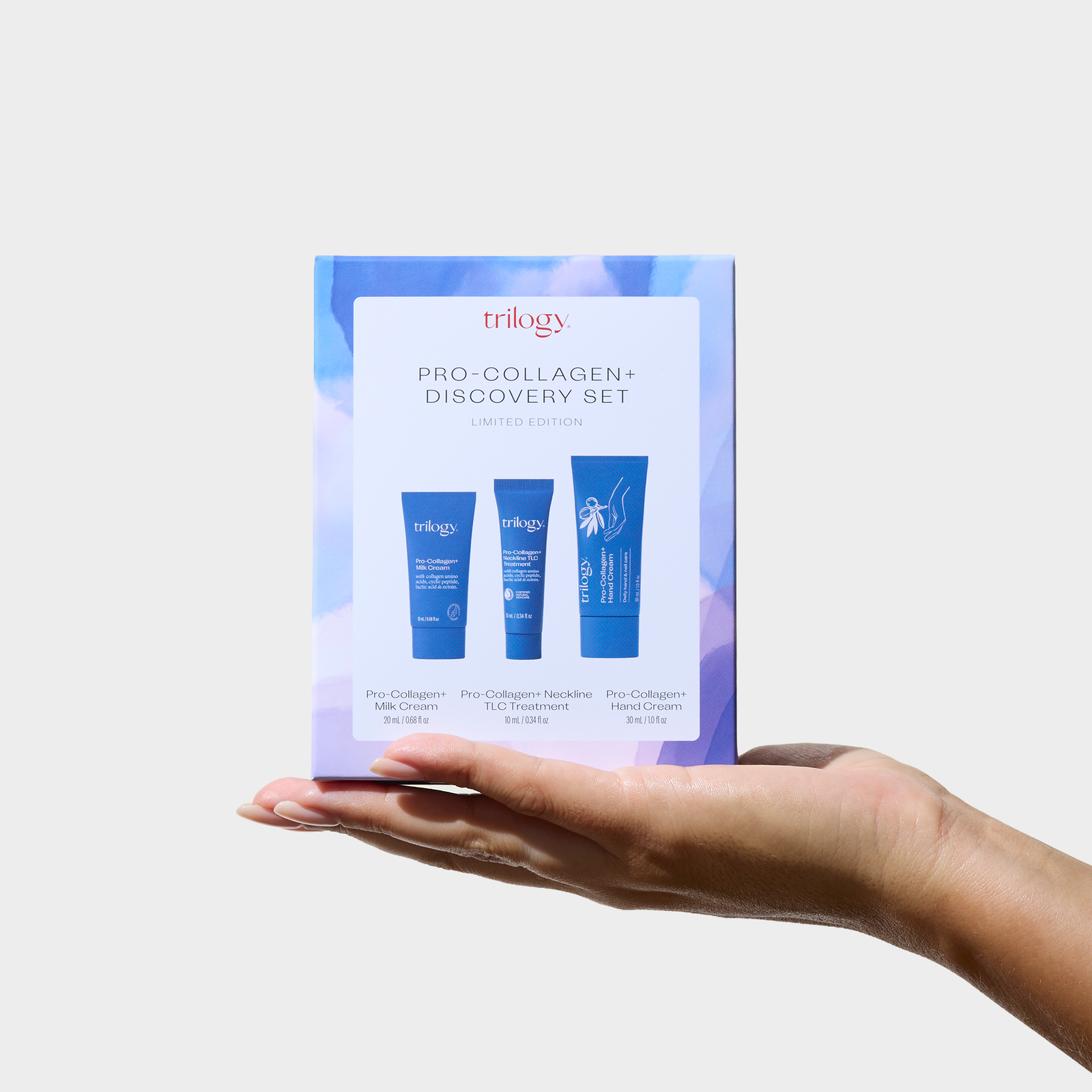 Limited Edition Pro-Collagen+ Discovery Set Trilogy Natural Products