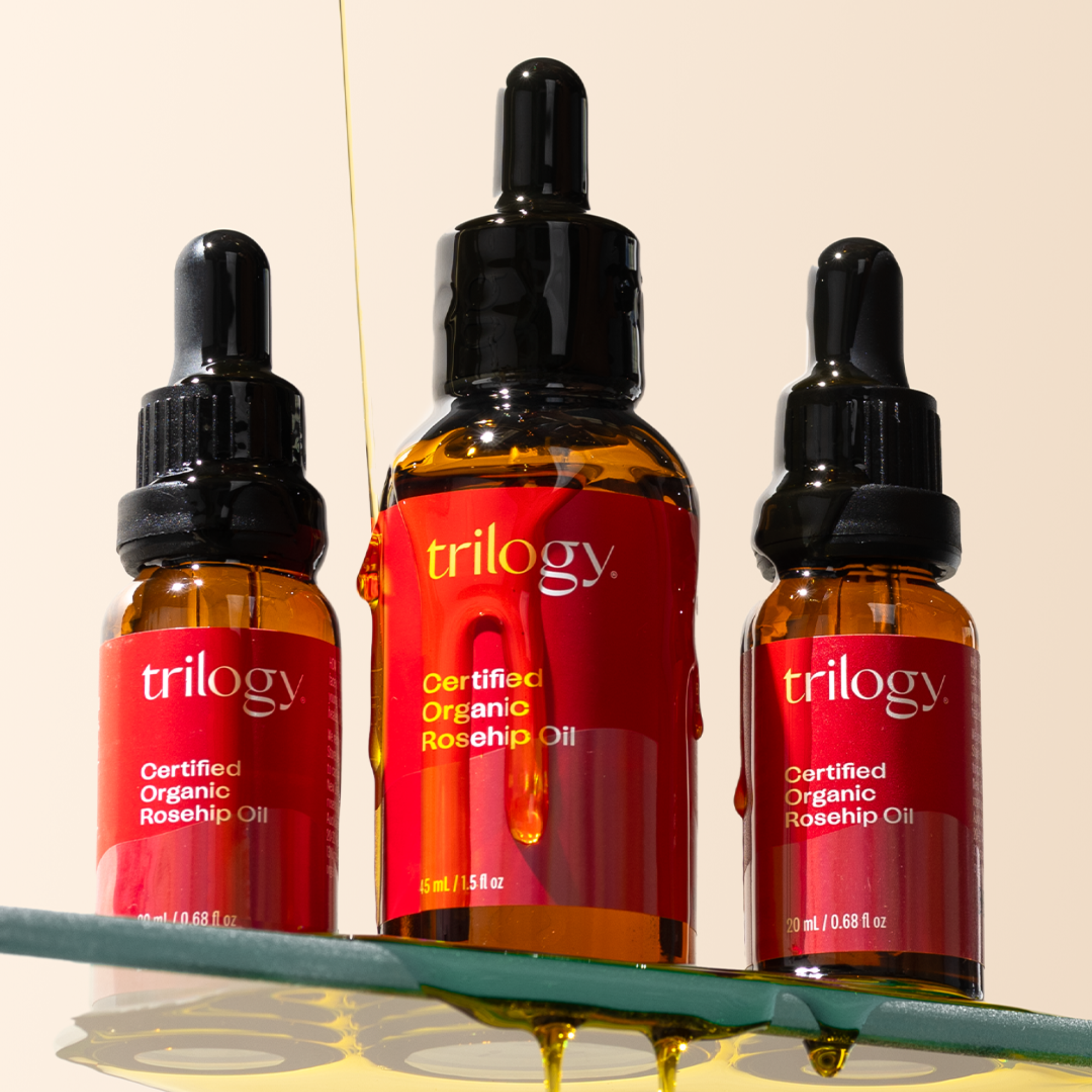 Certified Organic Rosehip Oil Trilogy Natural Products