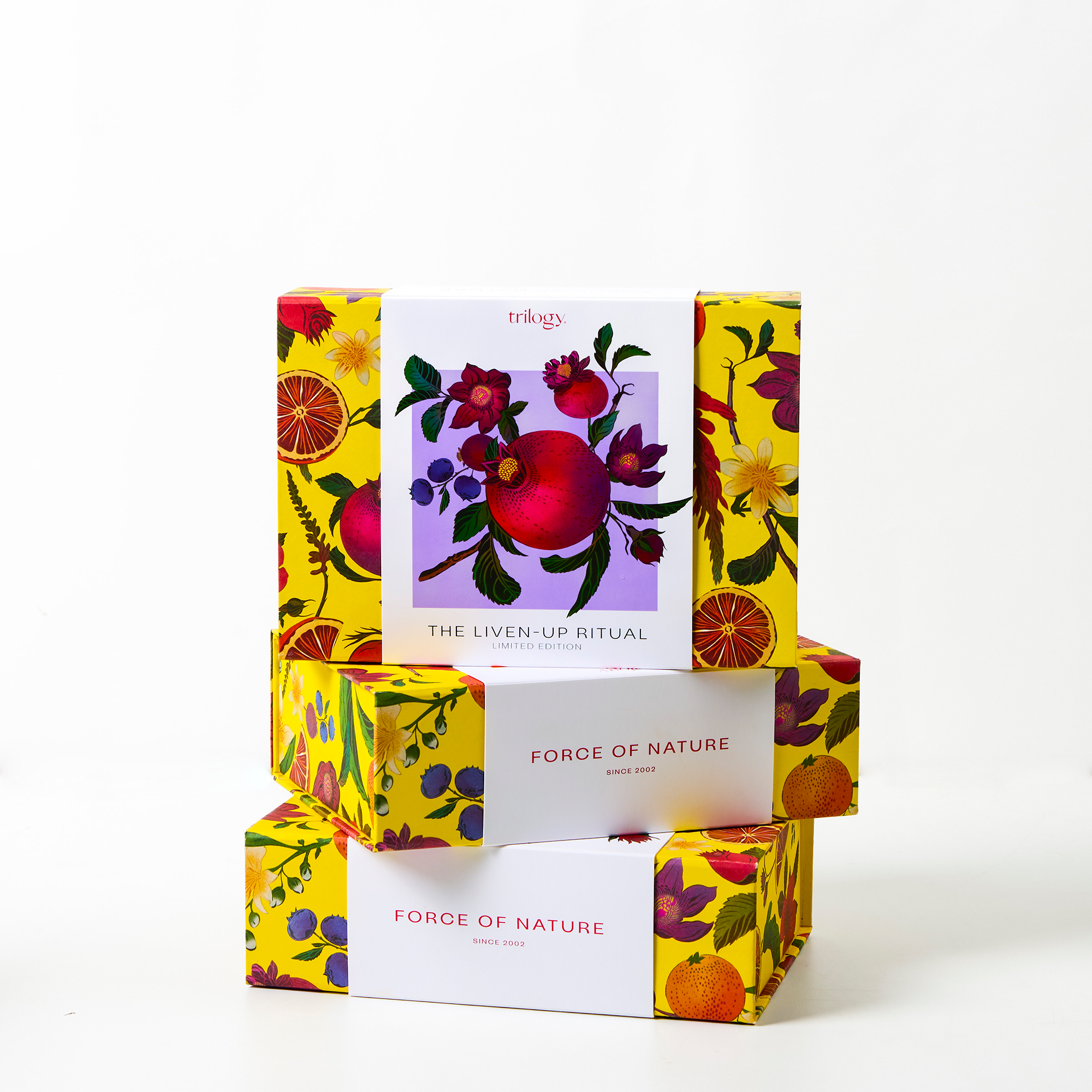 Limited Edition Liven-Up Ritual Gift Set Trilogy Natural Products